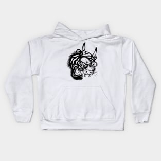 Tiger head Kids Hoodie